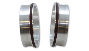 Vibrant Vanjen Aluminum Weld Fittings for 2.5in OD Tubing (for use with part #12565) - Sold In Pairs main image 1