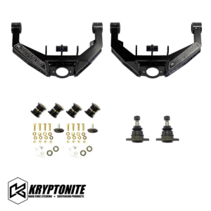 Kryptonite Products - KRYPTONITE UPPER CONTROL ARM KIT "STAGE 2 DUAL SHOCK" 2001-2010