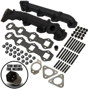BD Diesel - 6.7L POWERSTROKE EXHAUST MANIFOLD KIT - FORD 2015-2019 F250 / F350 PICK-UP & 2017-2019 F350 / F450 / F550 CAB-CHASSIS