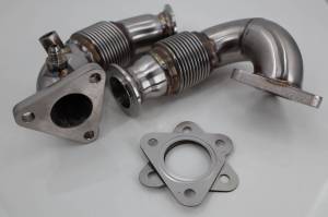 No Limit Fabrication - No Limit Fabrication 15-24 Stainless Steel Up-Pipe Kit  