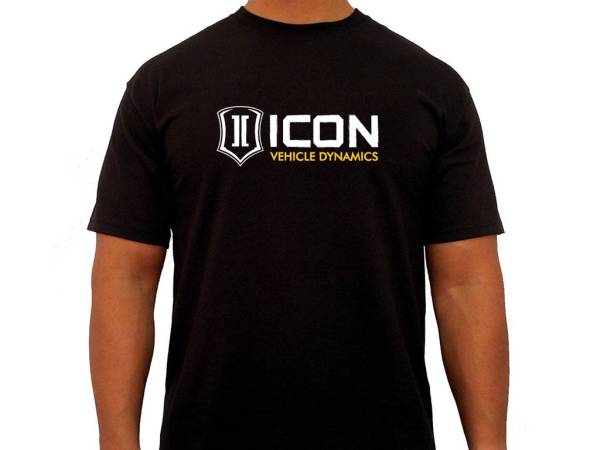 ICON Vehicle Dynamics - ICON Vehicle Dynamics ICON RD TEE BLACK - LARGE ICON-TEE-RD-BLK-L