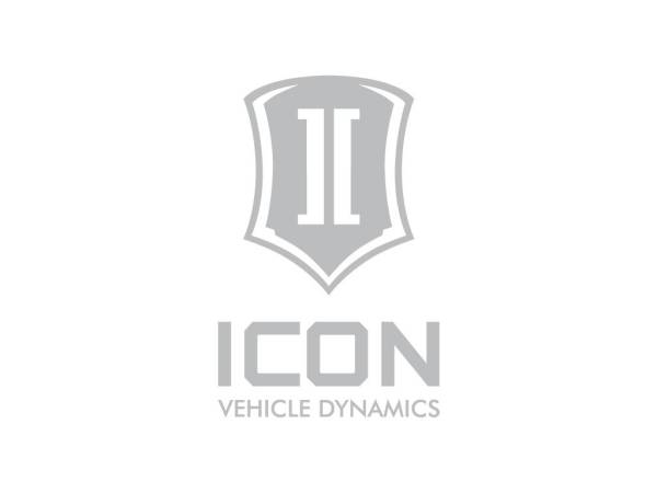 ICON Vehicle Dynamics - ICON Vehicle Dynamics 6 IN TALL ICON STACK SILVER STICKER-STACK 6 IN S