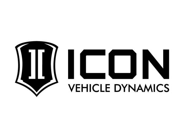 ICON Vehicle Dynamics - ICON Vehicle Dynamics 12 IN WIDE ICON STANDARD BLACK STICKER-STD 12 IN B