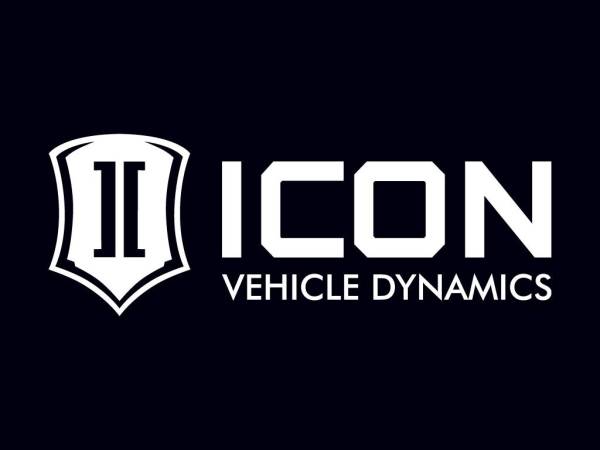 ICON Vehicle Dynamics - ICON Vehicle Dynamics 12 IN WIDE ICON STANDARD WHITE STICKER-STD 12 IN W