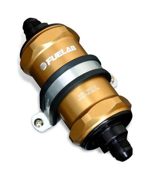 Fuelab - Fuelab In-Line Fuel Filter, 40 micron 81812-5