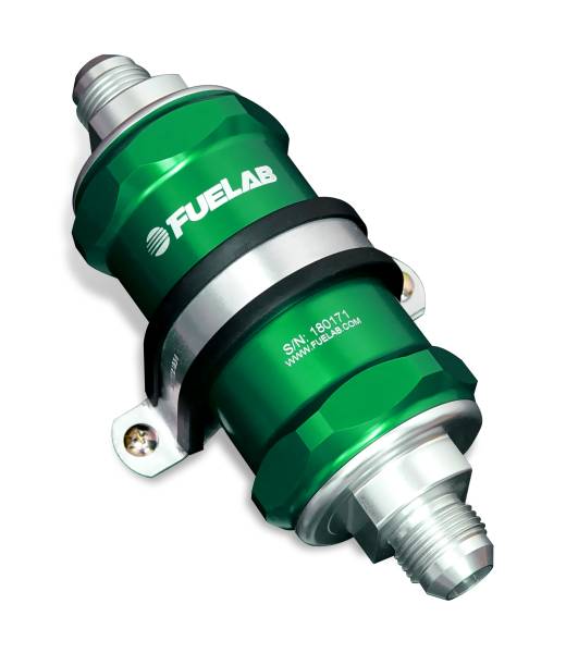 Fuelab - Fuelab In-Line Fuel Filter, 75 micron 81821-6