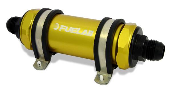 Fuelab - Fuelab In-Line Fuel Filter, Long 40 micron 82811-5