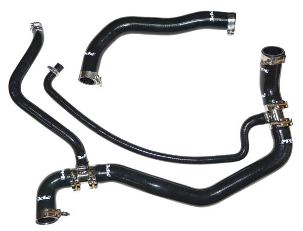 PPE Diesel - PPE Diesel Coolant Hose Kit 2001-05 LB7 / LLY (Black) 119020100