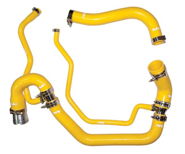 PPE Diesel - PPE Diesel Coolant Hose Kit 2006-2010 LBZ / LMM (YELLOW) 119024200