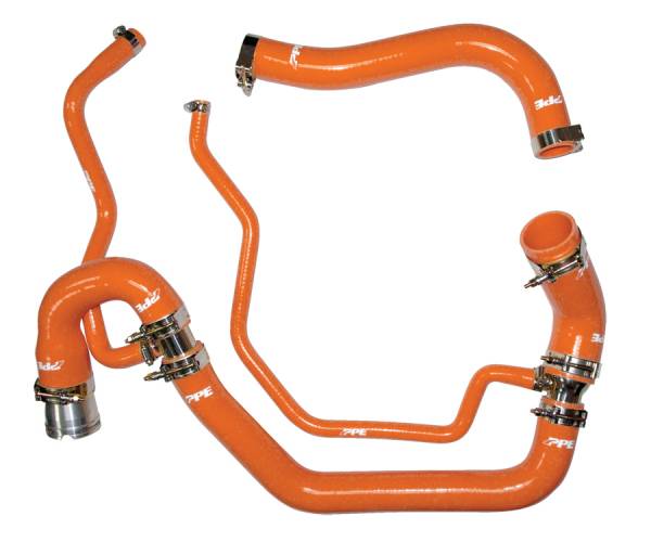 PPE Diesel - PPE Diesel Coolant Hose Kit 2006-2010 LBZ / LMM (ORANGE) 119025200