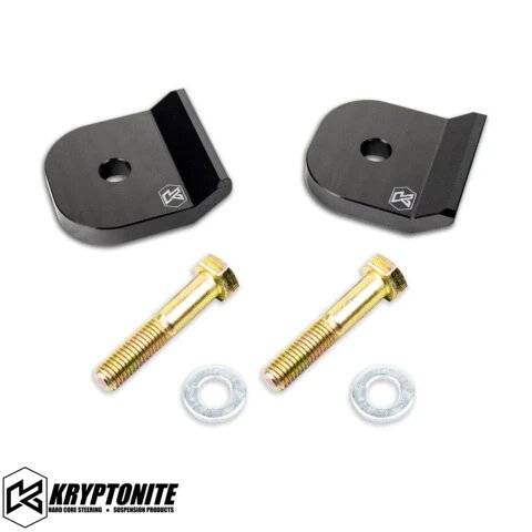 Kryptonite Products - KRYPTONITE .5" FORD SUPER DUTY F250/F350 LEVELING BOTTOM MOUNT COIL SPACER KIT 2005-2021