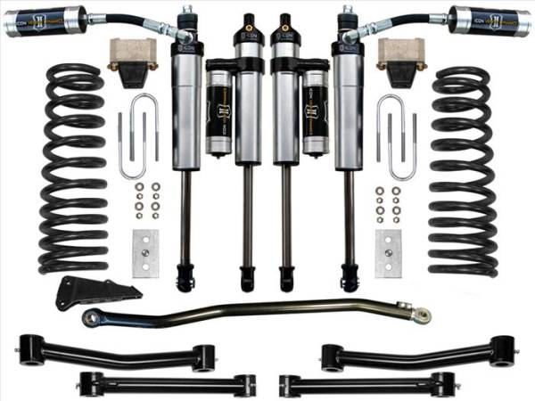 ICON Vehicle Dynamics - ICON 03-08 RAM 2500/3500 4WD 4.5" STAGE 4 SUSPENSION SYSTEM