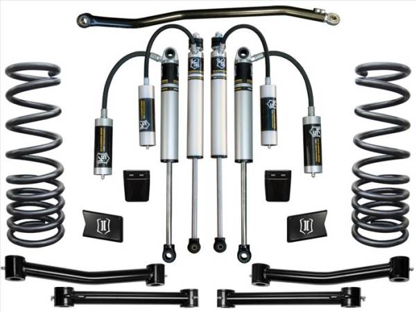 ICON Vehicle Dynamics - ICON 03-12 RAM 2500/3500 4WD 2.5" STAGE 4 SUSPENSION SYSTEM