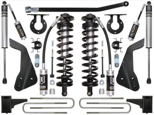 ICON Vehicle Dynamics - ICON 05-07 FORD F-250/F-350 4-5.5" STAGE 1 COILOVER CONVERSION SYSTEM