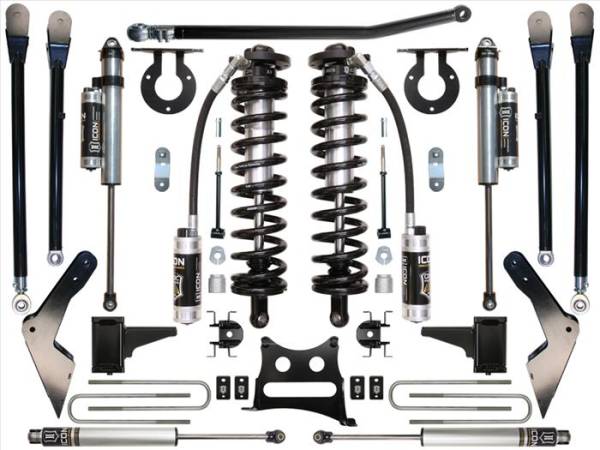ICON Vehicle Dynamics - ICON 05-07 FORD F-250/F-350 4-5.5" STAGE 5 COILOVER CONVERSION SYSTEM