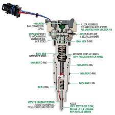 Full Force Diesel Performance  - Full Force Diesel 6.0 Powerstroke 155cc Reman PPT Injectors