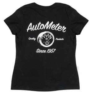 AutoMeter - AutoMeter T-SHIRT; WOMEN S SMALL; BLACK; VINTAGE 0423WS - Image 1