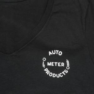 AutoMeter - AutoMeter T-SHIRT; WOMEN S SMALL; BLACK; VINTAGE 0423WS - Image 6