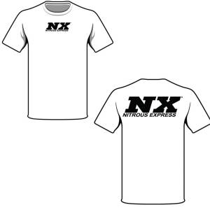 Nitrous Express XXX-LARGE WHITE T-SHIRT W/BLACK NX 16517