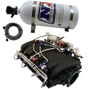 Nitrous Express FACTORY LS7 INTAKE W/NX PIRANHA DIRECT PORT INTAKE022