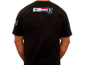 ICON Vehicle Dynamics - ICON Vehicle Dynamics ICON GI TEE BLACK - LARGE ICON-TEE-GI-BLK-L - Image 2