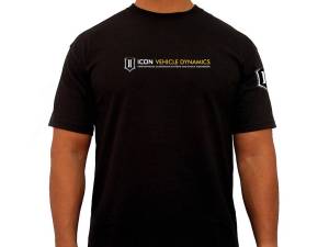 ICON Vehicle Dynamics - ICON Vehicle Dynamics ICON STANDARD TEE BLACK - MEDIUM ICON-TEE-STD-BLK-M - Image 1