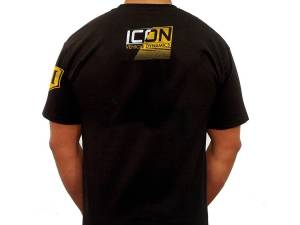 ICON Vehicle Dynamics - ICON Vehicle Dynamics ICON STRIKEOUT TEE BLACK - MEDIUM ICON-TEE-STR-BLK-M - Image 2