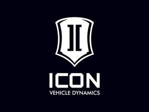 ICON Vehicle Dynamics 6 IN TALL ICON STACK WHITE STICKER-STACK 6 IN W