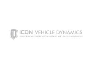 ICON Vehicle Dynamics 18 IN WIDE ICON TAGLINE SILVER STICKER-TAGLINE 18 IN S