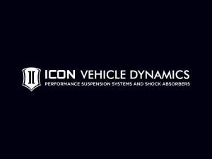 ICON Vehicle Dynamics 18 IN WIDE ICON TAGLINE WHITE STICKER-TAGLINE 18 IN W