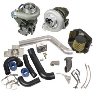 BD Diesel Super B Twin Turbo Kit w/FMW Billet Wheel on Secondary - Dodge 98.5-02 24-valve 1045320