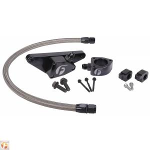 Cummins Coolant Bypass Kit 03-07 Manual Transmission w/ Stainless Steel Braided Line Fleece Performance