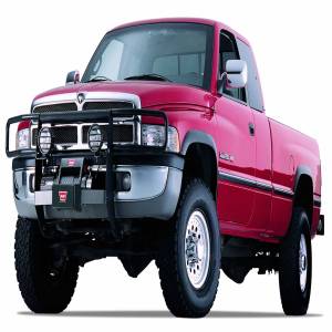 Warn Powder Coated Black Without Brush Guard Without Skid Plate Without Step Plate 30092