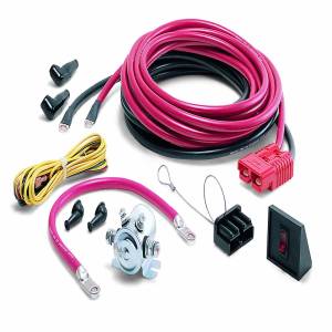 Warn Rear Mounting of Portable Winch 20 Ft Power Lead and Power Interrupt Kit 32963