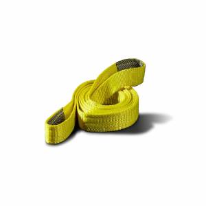 Warn 2 Inch Width x 8 Foot Length 14400 Pound Breaking Strength Yellow Nylon Webbing 88897