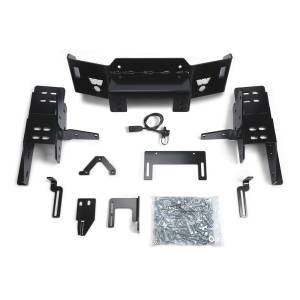 Warn Skirting Kit; Powder Coated; Black 98055