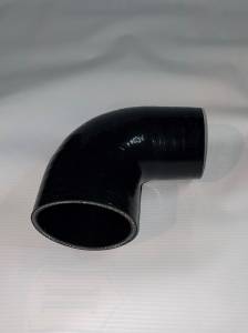 3" To 2-5/8" 90* Silicone Coupler 