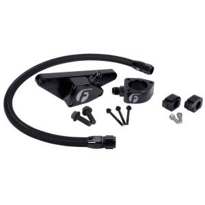 Cummins Coolant Bypass Kit 003-05 Auto Trans with Stainless Steel Braided Line Fleece Performance